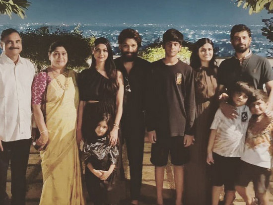 Allu Arjun Family Pics